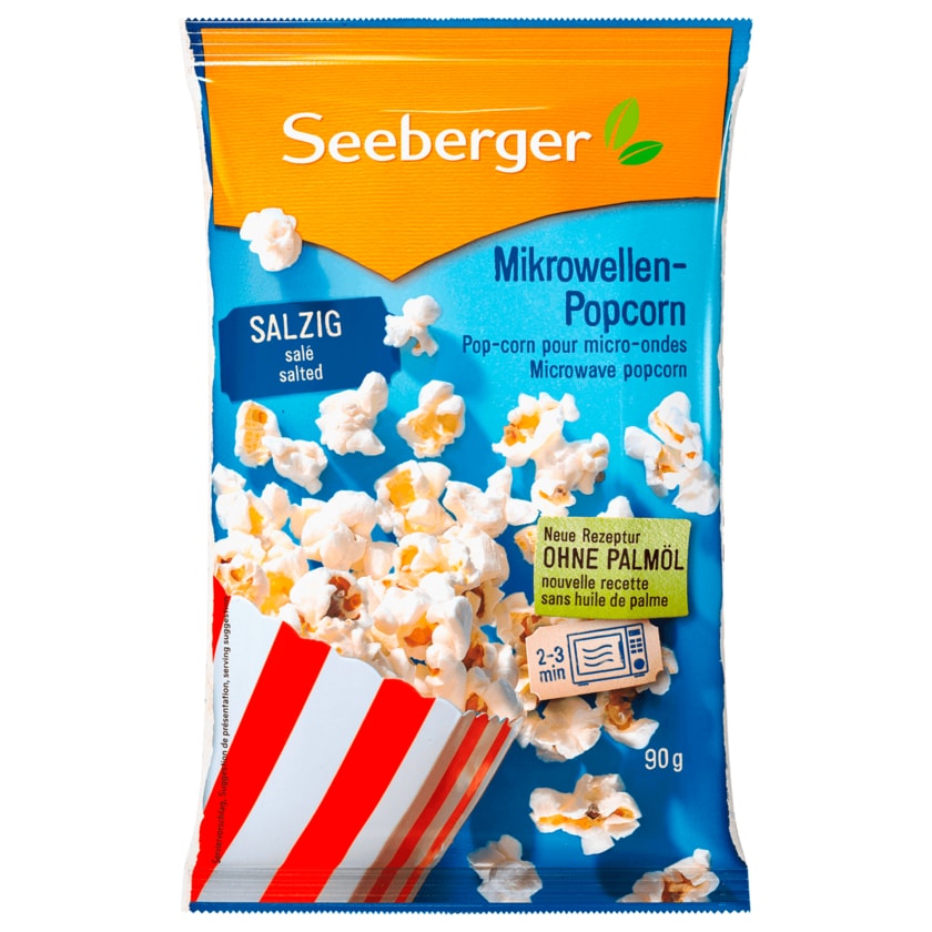 Seeberger Mikrowellen Popcorn Salzig 90g
